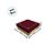 Caixa Quadrada para Presente - Royal Marsala - 17x17x5cm - 5 unidades - Regina - Rizzo - Imagem 3