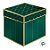 Caixa Cubo - Royal Verde - 11x11x11cm - 5 unidades - Regina - Rizzo - Imagem 2