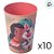 Kit 10 Copos para Lembrancinha - Moana e Puá - 320ml - 1 unidade - Disney Original - Rizzo - Imagem 2