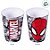 Kit 10 Copos para Lembrancinha - Homem Aranha Quadrinhos - 320ml - 1 unidade - Disney Original - Rizzo - Imagem 2