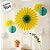 Enfeite Decorativo de Papel Seda - Margarida Primavera - Verde e Amarelo - 85cm - 1 unidade - GiroToy - Rizzo - Imagem 4