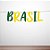 Faixa Decorativa - Brasil - Verde e Amarelo com Glitter - 1,5m - 1 unidade - Cromus - Rizzo - Imagem 1