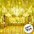Cortina Decorativa Metalizada - Dourado - 1x2m - 1 unidade - Rizzo - Imagem 4