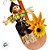 Enfeite Decorativo de Festa Junina Vaso com Espantalho - Laranja - 43,5x13cm - 1 unidade - Partiufesta - Rizzo - Imagem 3