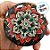 Lata De Metal Estampa De Mandala - Preto, Vermelho - 7x7x4cm - 130ml - 1 unidade - Rizzo - Imagem 4