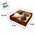 Caixa Para 4 Doces com Tampa Cristal - Páscoa Gourmet - 9x9x4,5cm - 10 unidades - Regina - Rizzo - Imagem 3