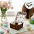 Caixa Para 4 Doces - Páscoa Gourmet Premium - 9x9x4,5cm - 10 unidades - Regina - Rizzo - Imagem 4