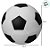 Luminária Bola de Futebol - 25cm - 1 unidade - Rizzo - Imagem 3