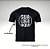 Camiseta Preta - 100% Algodão - Personalize com sua Logo  - 1 unidade - Rizzo - Imagem 1