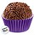 Forminha para Doces - Roxo - Número 06 - 100 unidades - Regina - Rizzo - Imagem 3