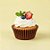 Forminha Para Cupcake Impermeável - Marrom - 5x3,5cm - 45 unidades - Regina - Rizzo - Imagem 1