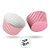 Forminha Para Cupcake Impermeável - Rosa Bebê - 5x3,5cm - 45 unidades - Regina - Rizzo - Imagem 2