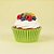 Forminha Para Cupcake Impermeável - Verde Limão - 5x3,5cm - 45 unidades - Regina - Rizzo - Imagem 1