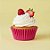 Forminha Para Cupcake Impermeável - Fúcsia - 5x3,5cm - 45 unidades - Regina - Rizzo - Imagem 1