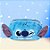 Estojo Simples Fluffy - Stitch - 21x12cm - Disney Original - 1 unidade - Rizzo - Imagem 1