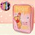 Estojo Box com Zíper Tratorado - Ursinho Pooh Laranja - 22x17cm - Disney Original - 1 unidade - Rizzo - Imagem 1