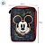 Estojo Box com Zíper Tratorado - Mickey Mouse Preto - 22x17cm - Disney Original - 1 unidade - Rizzo - Imagem 3