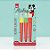 Kit Pincel Infantil - Mickey Mouse - 3 Itens - Disney Original - 1 unidade - Rizzo - Imagem 1