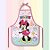 Avental Infantil - Minnie Mouse - 49x39cm - Disney Original - 1 unidade - Rizzo - Imagem 1