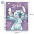 Caderno Smart Univ. Com Folhas Reposicionáveis - Stitch Lilás - 10 Divisórias - 20x27cm - Disney Original - 1 unidade - - Imagem 3
