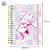 Caderno Smart Univ. Com Folhas Reposicionáveis - Minnie Mouse Rosa - 10 Divisórias - 20x27cm - Disney Original - 1 unida - Imagem 3