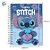 Caderno Smart Univ. Com Folhas Reposicionáveis - Stitch - 15 Divisórias - 20x27cm - Disney Original - 1 unidade - Rizzo - Imagem 3