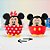 Pelúcia Dupla Face - Minnie e Mickey - 14cm - Disney Original - 1 unidade - Rizzo - Imagem 1