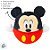 Pelúcia Dupla Face - Mickey e Minnie - 15cm - Disney Original - 1 unidade - Rizzo - Imagem 4