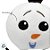 Brinquedo Squish Pelúcia - Olaf - Frozen - 15cm - Disney Original - 1 unidade - Rizzo - Imagem 2