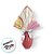 Saco Express 44x44cm Para Ovos de 500g a 750g - Duo Rosa E Malva - 25 unidades - Cromus - Rizzo - Imagem 3