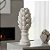 Enfeite Decorativo de Resina - Pinha Decorativa - Off White - 26,5x11,5x11,5cm - 1 unidade - Cromus - Rizzo - Imagem 1