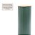 Pote Organizador de Metal com Tampa de Bambu - Verde - 28x11x11cm - 1 unidade - Cromus - Rizzo - Imagem 4