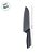 Faca de Cerâmica - Preta - 22cm - 1 unidade - Cromus - Rizzo - Imagem 3