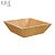Bowl de Bambu Quadrado - 24x16x7cm - 1 unidade - Cromus - Rizzo - Imagem 2