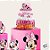 Topo de Bolo - Minnie Mouse Rosa - Disney Original - 7 unidades - Rizzo - Imagem 4