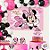 Painel TNT Minnie Mouse Rosa - 1,03x0,70m - Disney Original - 1 unidade - Rizzo - Imagem 5