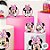 Decoração de Mesa - Minnie Mouse Rosa - Disney Original - 4 unidades - Rizzo - Imagem 4