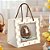 Sacola Premium com Visor Para Caixa Meio Ovo - Classique Bunny - 30x26x14cm - 1 unidade - Cromus - Rizzo - Imagem 1
