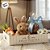 Cesta de Papel Cartão de Páscoa - Classique Bunny - 32x23,5x7cm - 1 unidade - Cromus - Rizzo - Imagem 4