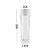 Mini Tubete Lembrancinha Branco 9cm 10 unidades - Rizzo Embalagens e Festas - Imagem 2