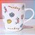 Caneca de Cerâmica - Mickey Mouse - Branca - 330ml - Disney Original - 1 unidade - Rizzo - Imagem 1