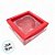 Caixa Coração Diamantado - 1 Cavidade - Vermelho - 10x10x3cm - 5 unidades - Crystal - Rizzo - Imagem 2