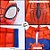 Fantasia Infantil Homem Aranha - Macacão Longo e Máscara - G de 8 a 10 anos - Disney Original - 1 unidade - Rizzo - Imagem 7