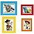 Quadrinhos Decorativos Festa Toy Story 4 - 4 unidades - Regina - Rizzo Festas - Imagem 1