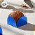 Porta Forminha Metalizado - Azul Royal - 3x3cm - 50 unidades - Regina - Rizzo - Imagem 5