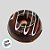 Mini Donnut Fake com Imã - Chocolate - 5cm - 1 unidade - Rizzo - Imagem 2