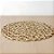 Sousplat de Papel - Bege - 39x39cm - 1 unidade - Rizzo - Imagem 1