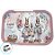 Bandeja Decorativa de Páscoa - Familia Coelho - Rosa - 37x25,5cm - 1 unidade - Rizzo - Imagem 2