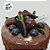 Bolo Fake de Chocolate com Cobertura - 10cm - 1 unidade - Rizzo - Imagem 5