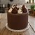 Bolo Fake com Cobertura de Chocolate e Chantilly - 10cm - 1 unidade - Rizzo - Imagem 3